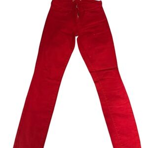 Guess 1981 Skinny Jeans Duo – Red ❤️& Blue 💙, Size 27/28 (Bundle of 2)